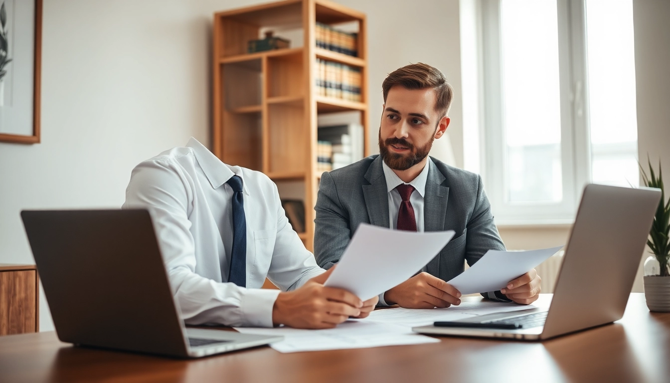 Consultation with a Modesto Accident Lawyer in a professional office setting