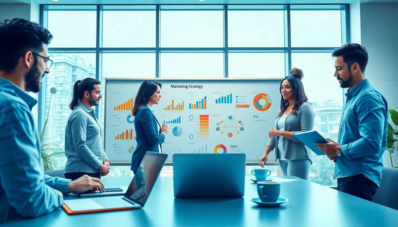 Generate strategies at https://fhpts.com with a dynamic digital marketing team brainstorming ideas.