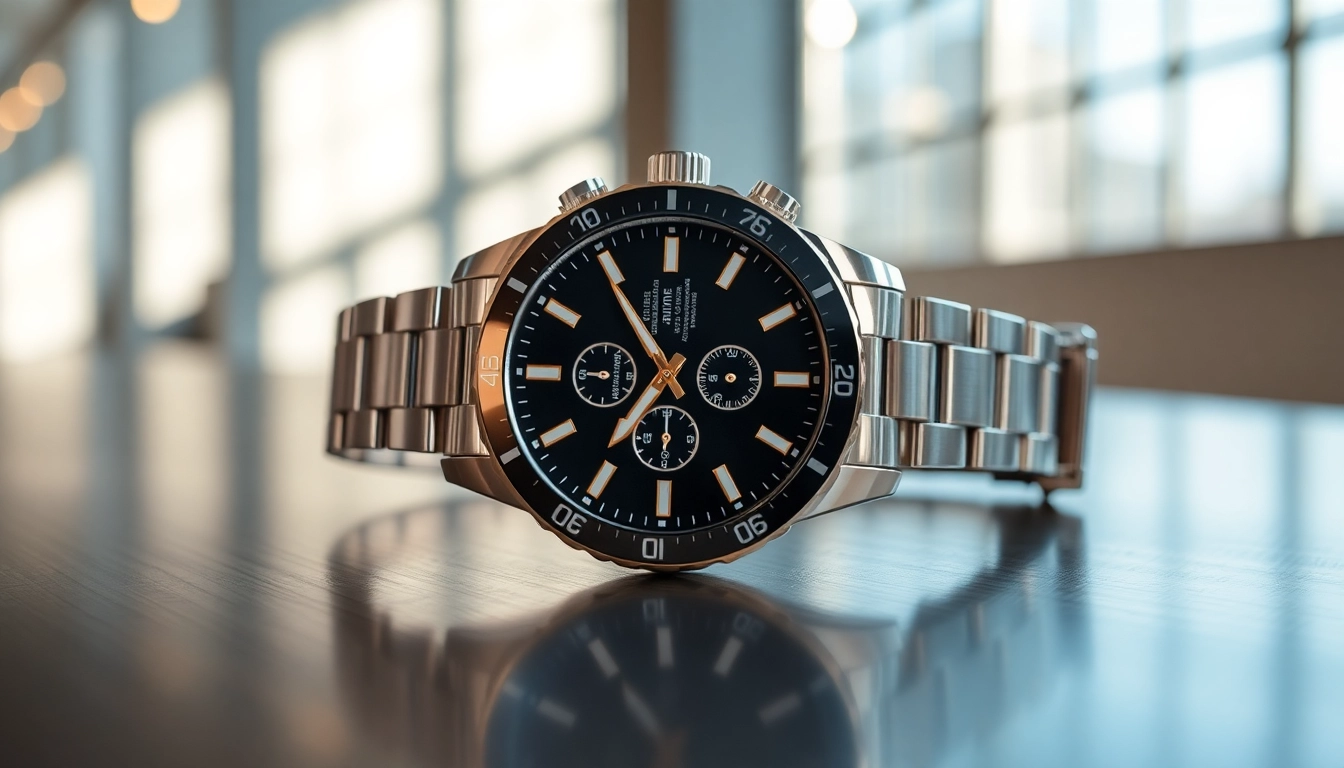 Showcase of a stunning replica watch highlighting its craftsmanship and elegant design.