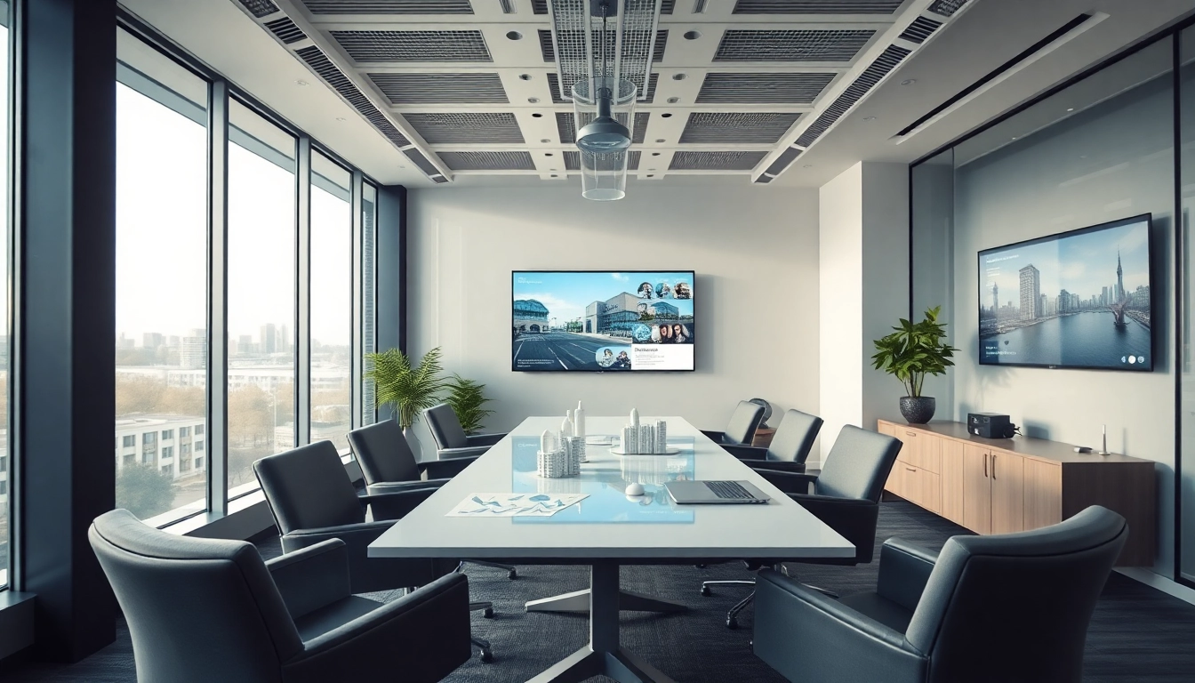 Professional office setting showcasing Commercial Real Estate properties with financial insights.