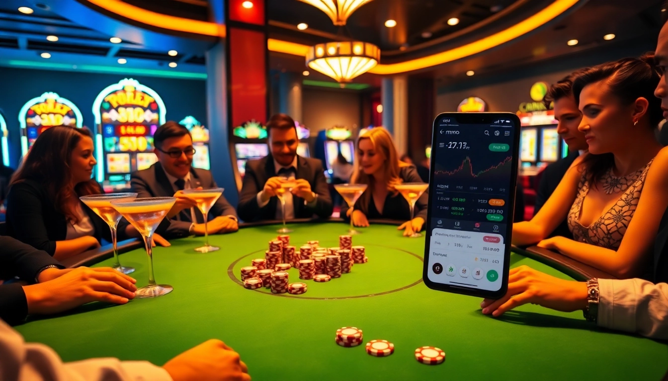 Players enjoy a thrilling poker game as they explore the mmoo app for strategic insights.
