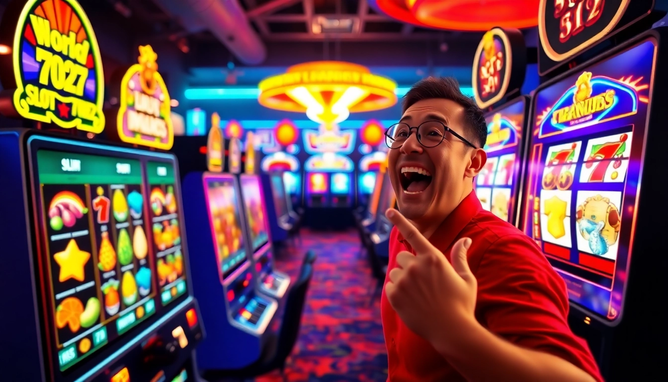 Menangkan slot gacor dengan mesin slot berwarna-warni di kasino yang penuh energi.