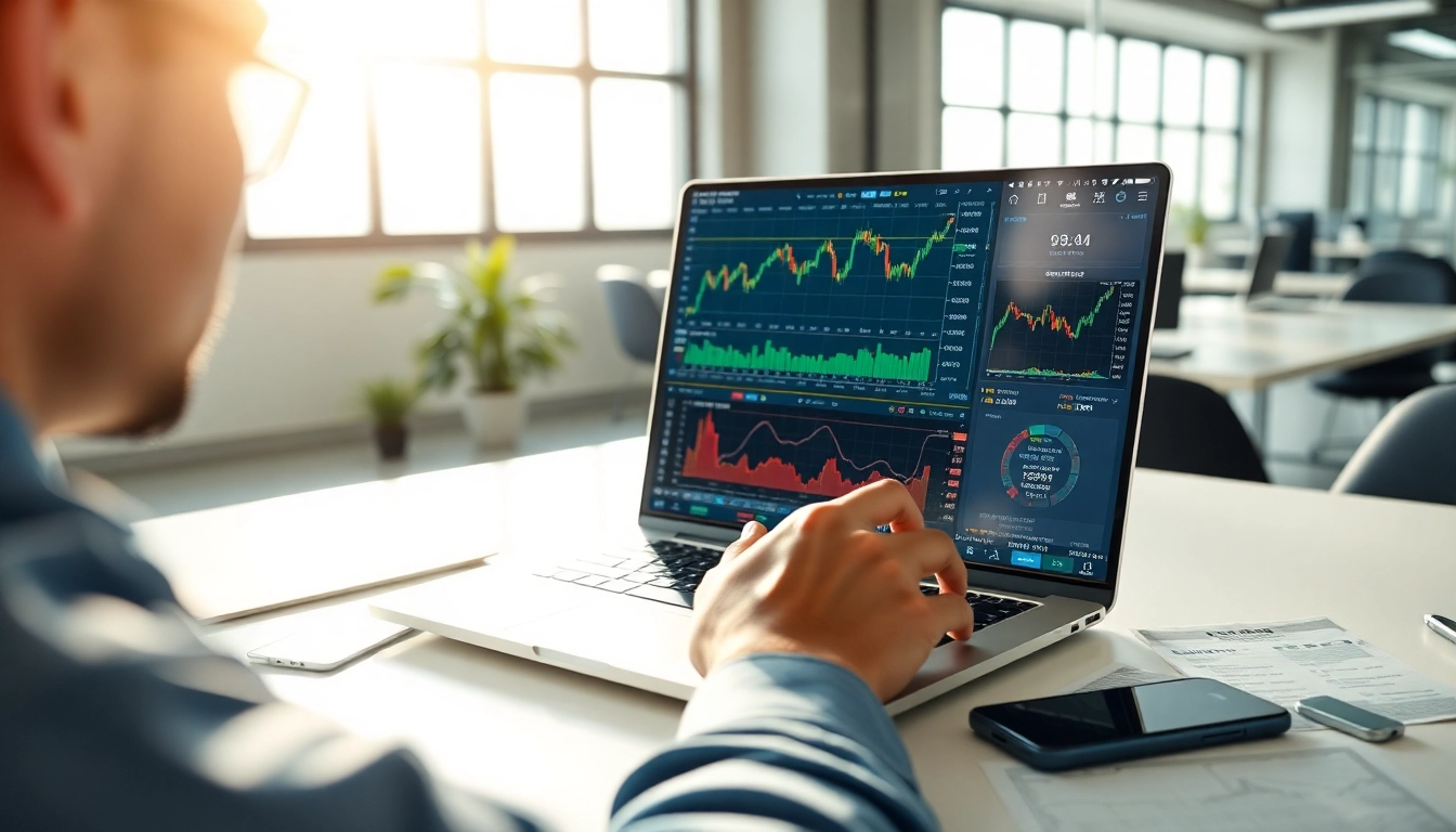 أفضل تطبيق لتداول الأسهم في المملكة العربية السعودية يظهر فيها المستخدم يتعامل مع التطبيق سهم للتداول.