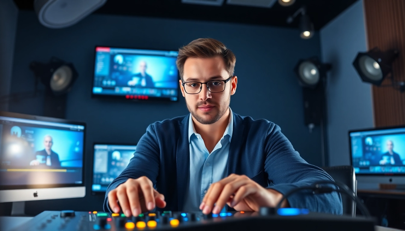 Capture creativity with Veo using advanced video generation tools in a modern studio.