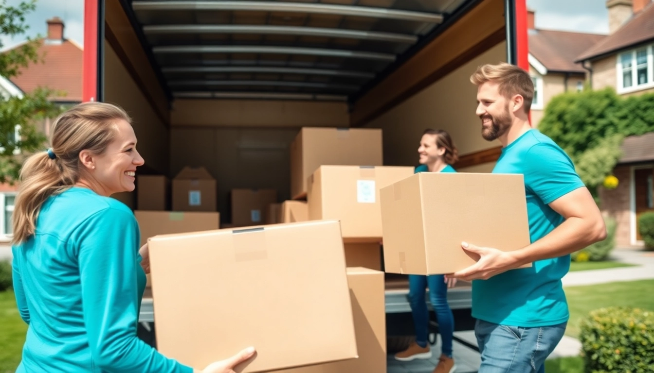Trustworthy removals company Cheltenham services with a professional team moving belongings.