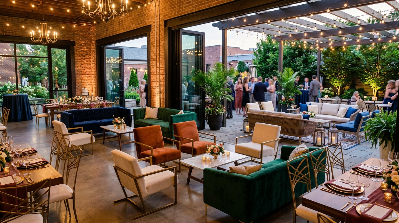 Affordable Furniture rental for Events &amp; Parties | Athoor Rentals UAE