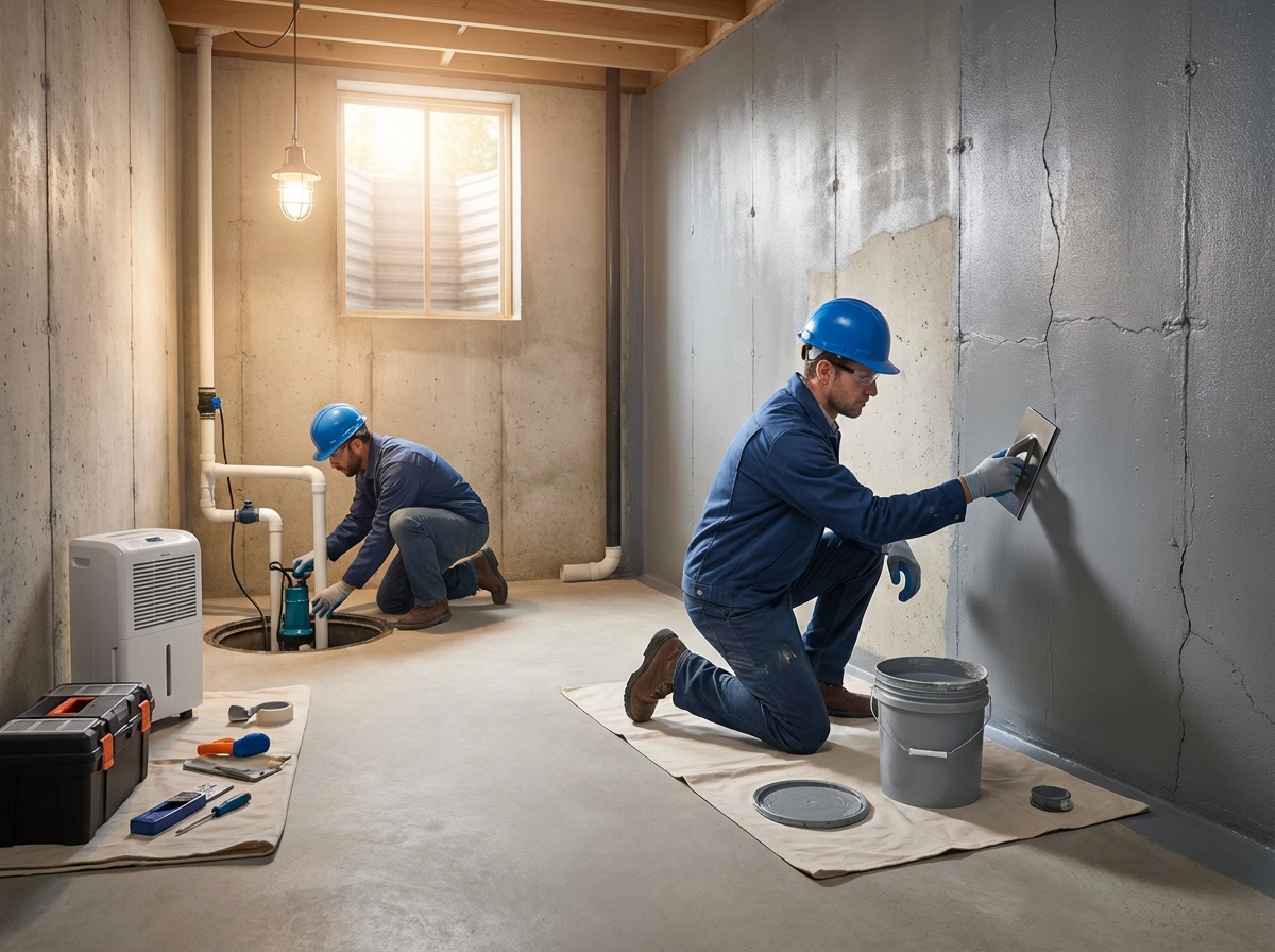 Reliable Basement Waterproofing Services to Protect Your Home from Water Damage