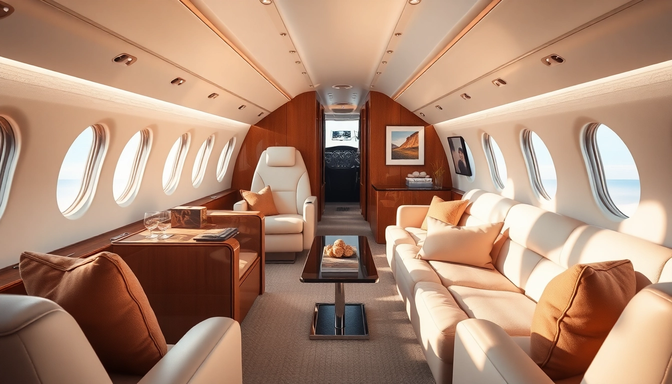 Experience luxury travel with https://flymarquis.com and its elegant private jet interiors.