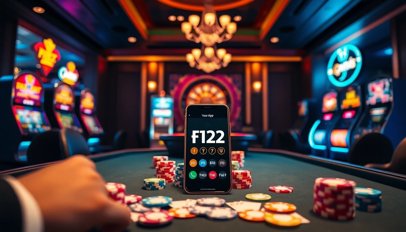 Experience the thrill of gambling with the f12 App enhancing play at a luxurious casino table.
