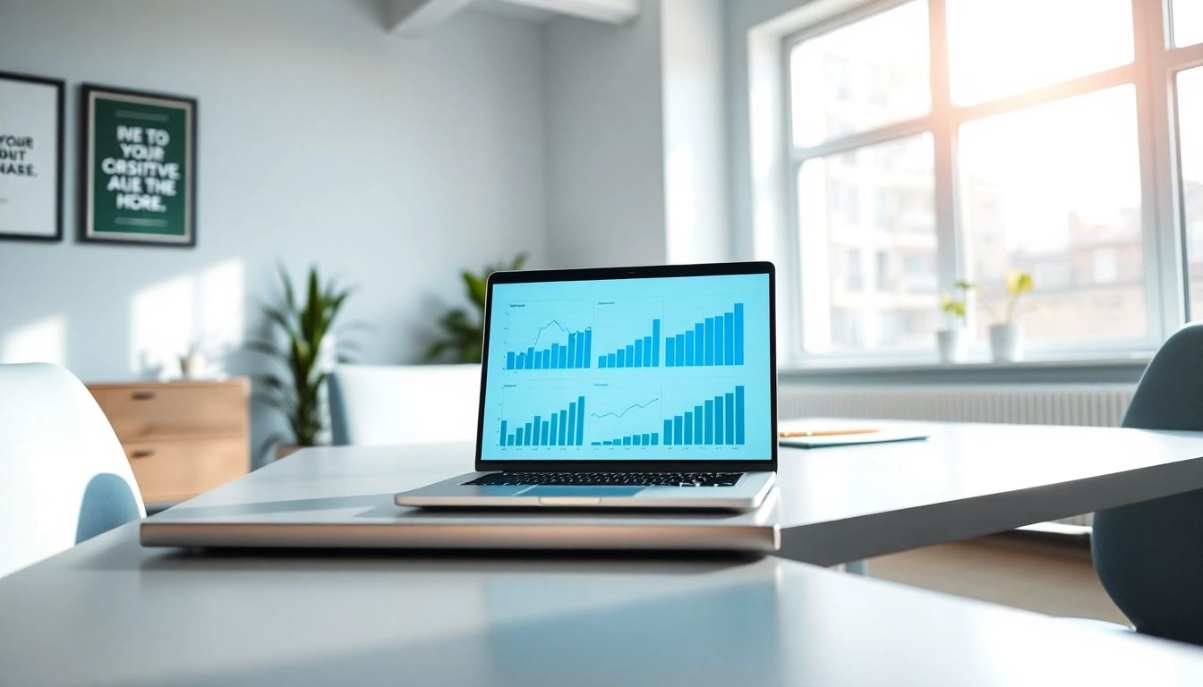 Boost your Business with insights in a professional workspace setting.