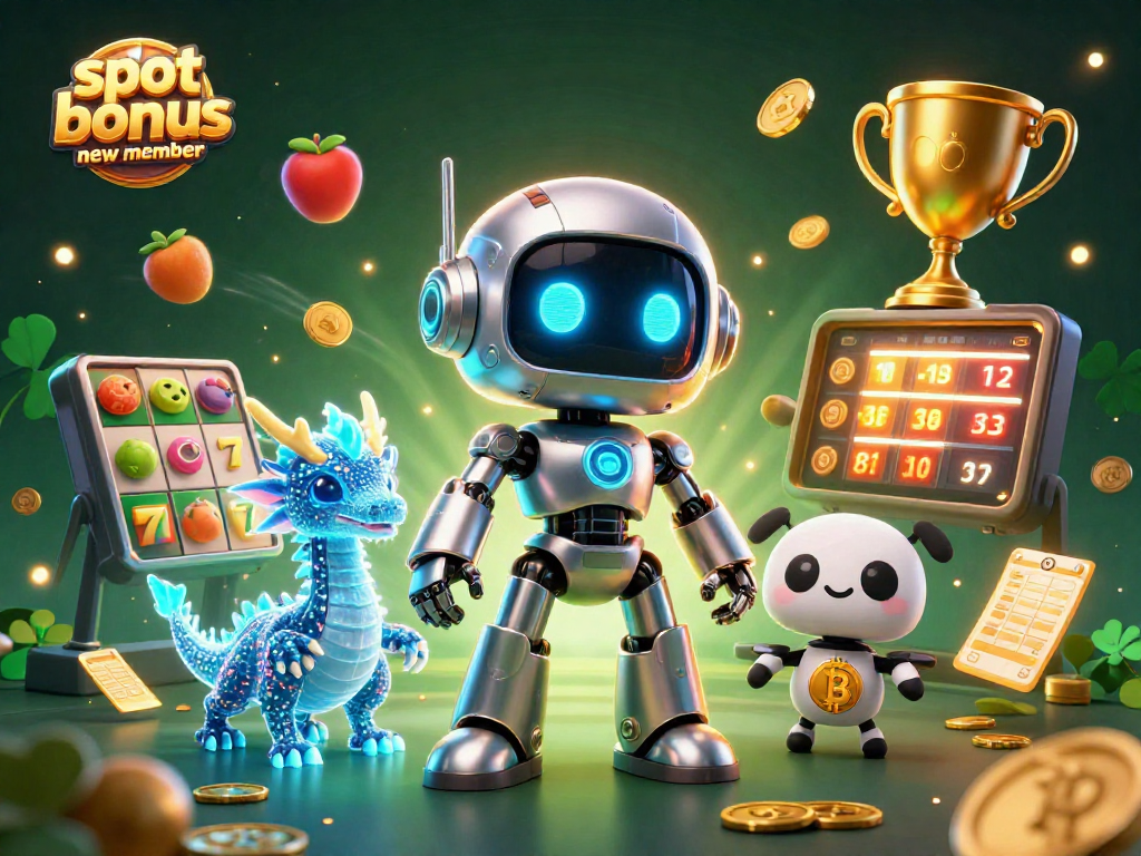 Engage with the slot bonus new member offer in an exciting casino adventure filled with vibrant gaming elements.