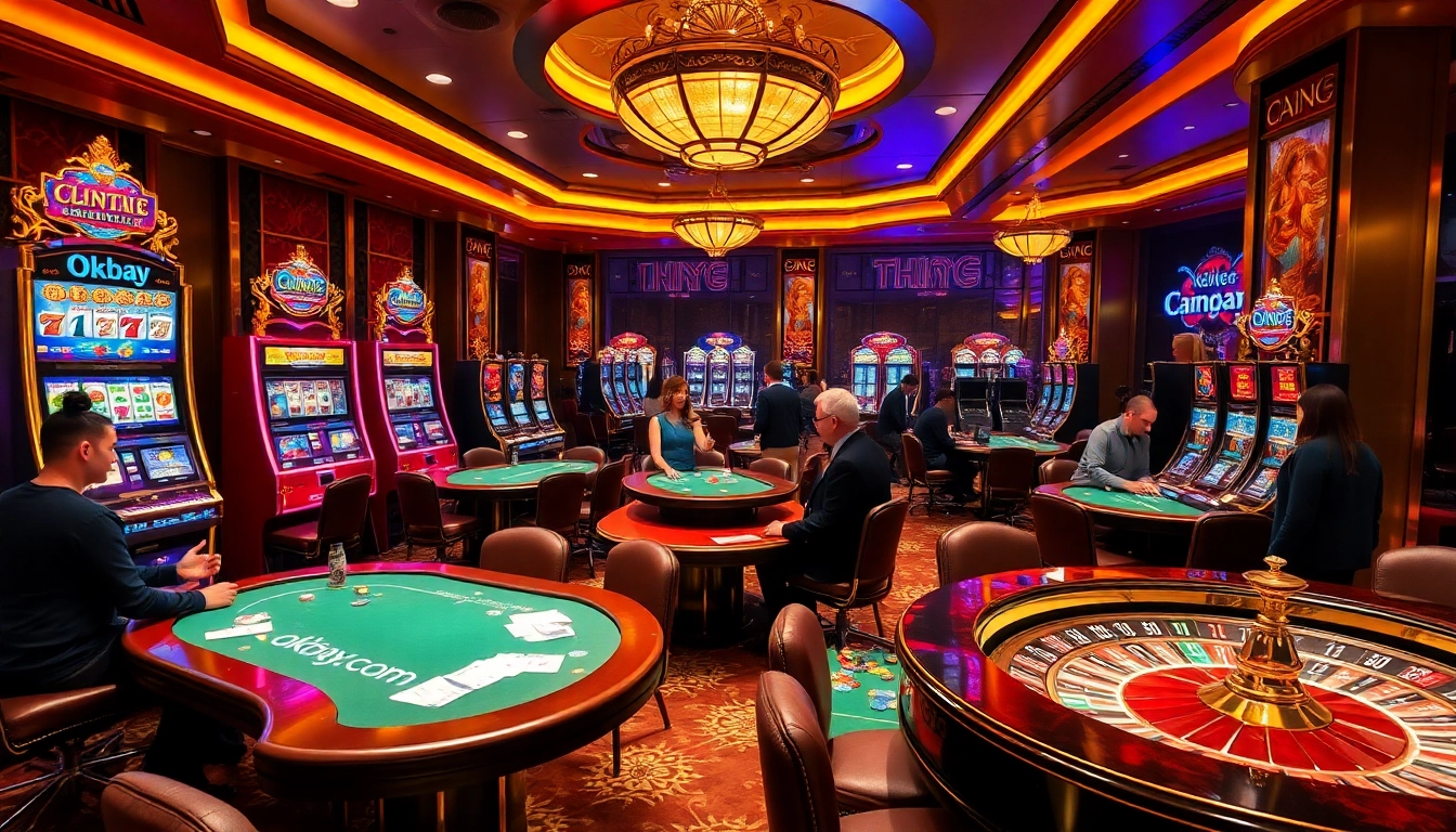 Experience thrilling gameplay at okbay.com with luxurious casino features and dynamic gaming action.