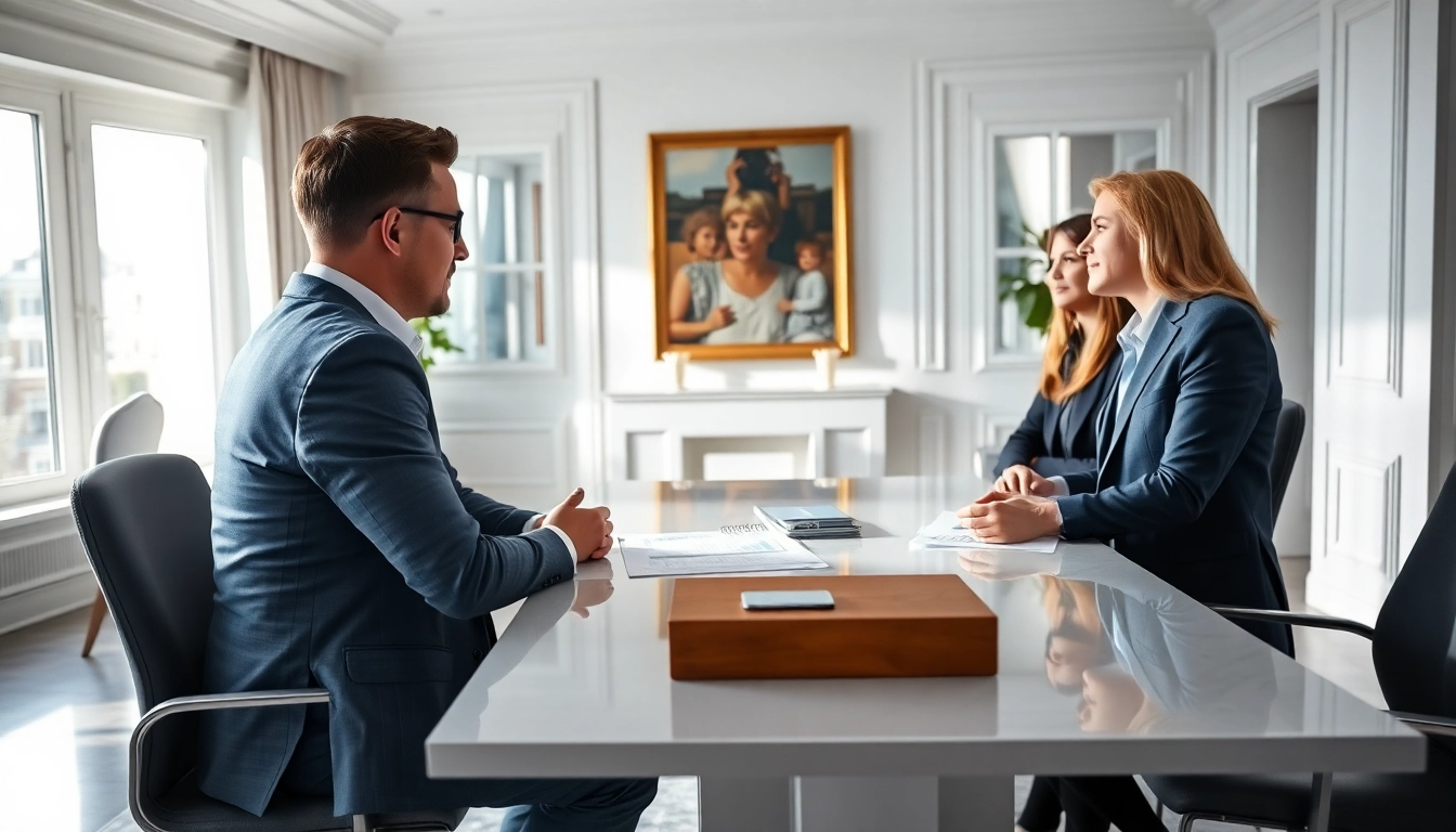 Showcase the advantages of a luxembourg holding in a professional office meeting.