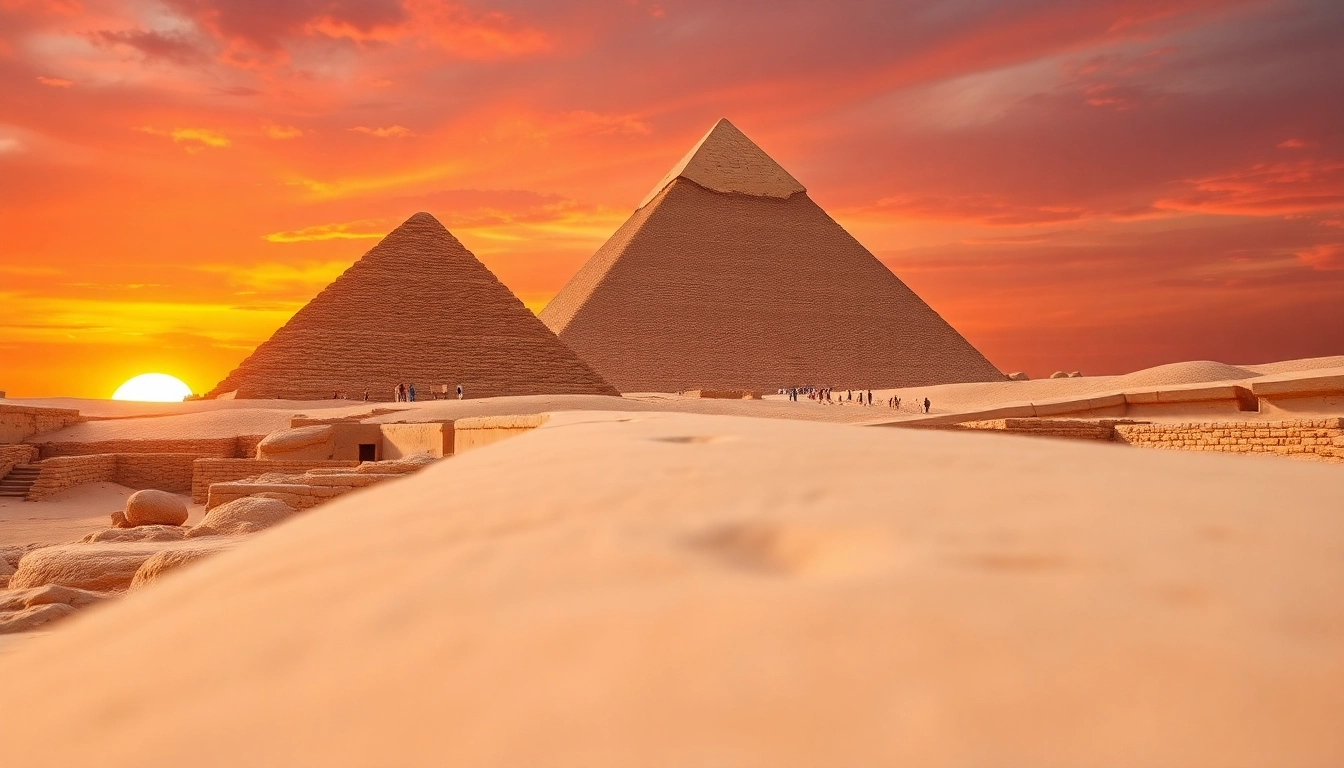 Discover the majestic pyraminds of ancient Egypt, showcasing their intricate design and structure.