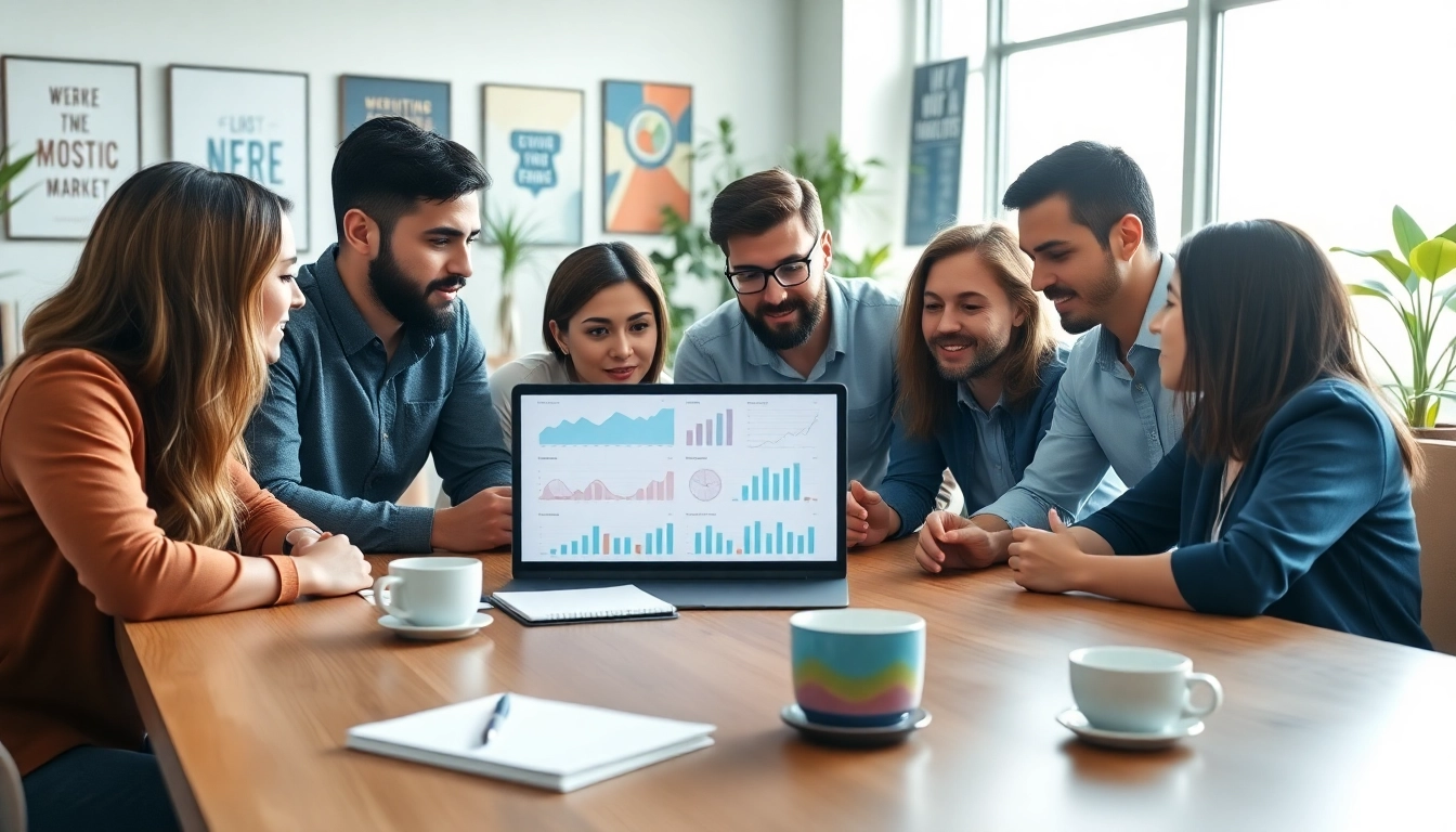 Team collaborating at https://www.pnmmedia.com, showcasing innovative digital marketing strategies.