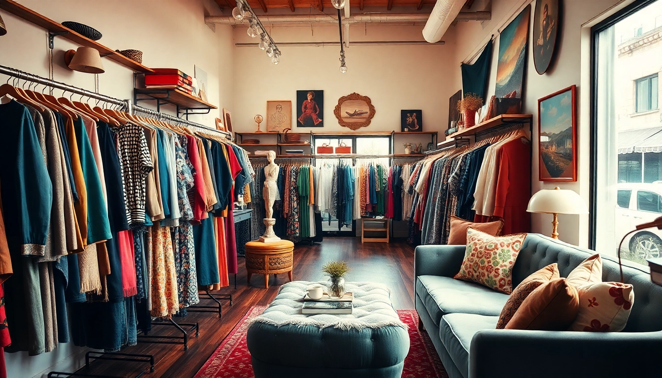 Shop for stylish vintage outfits at https://thrift-vintage.com in a warm, inviting atmosphere.
