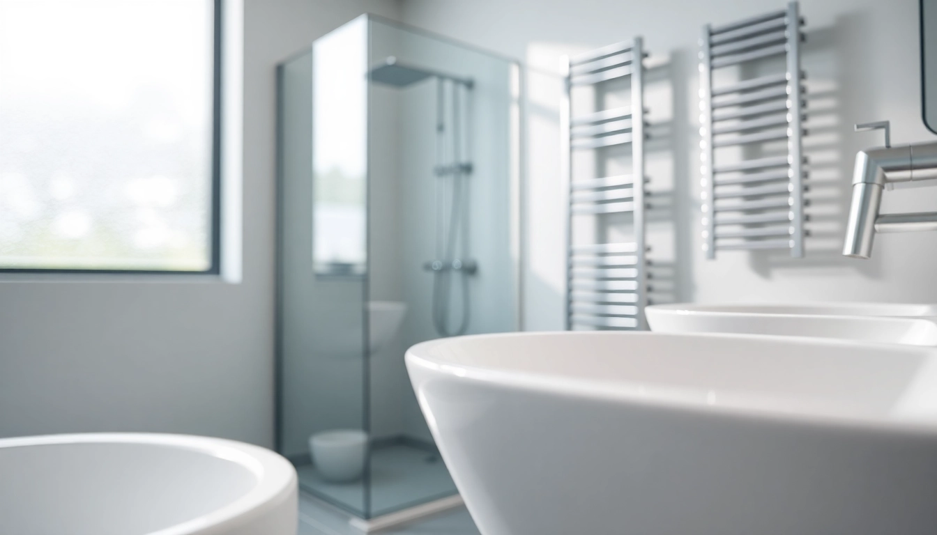 Sonni sanitär Produkte in einem modernen Badezimmer präsentieren elegante Designlösungen mit hochwertigen Materialien.