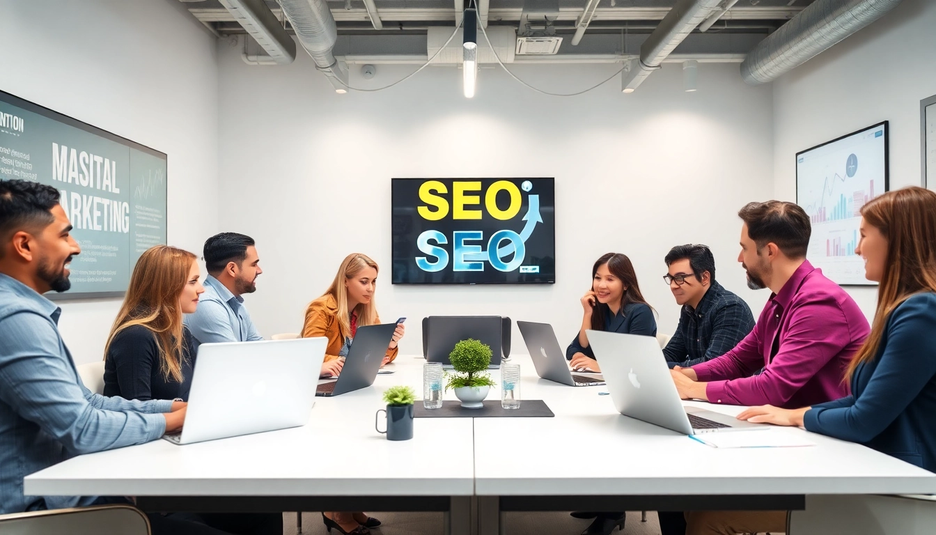 Boost your visibility with Clearwater FL SEO strategies in a collaborative workspace.