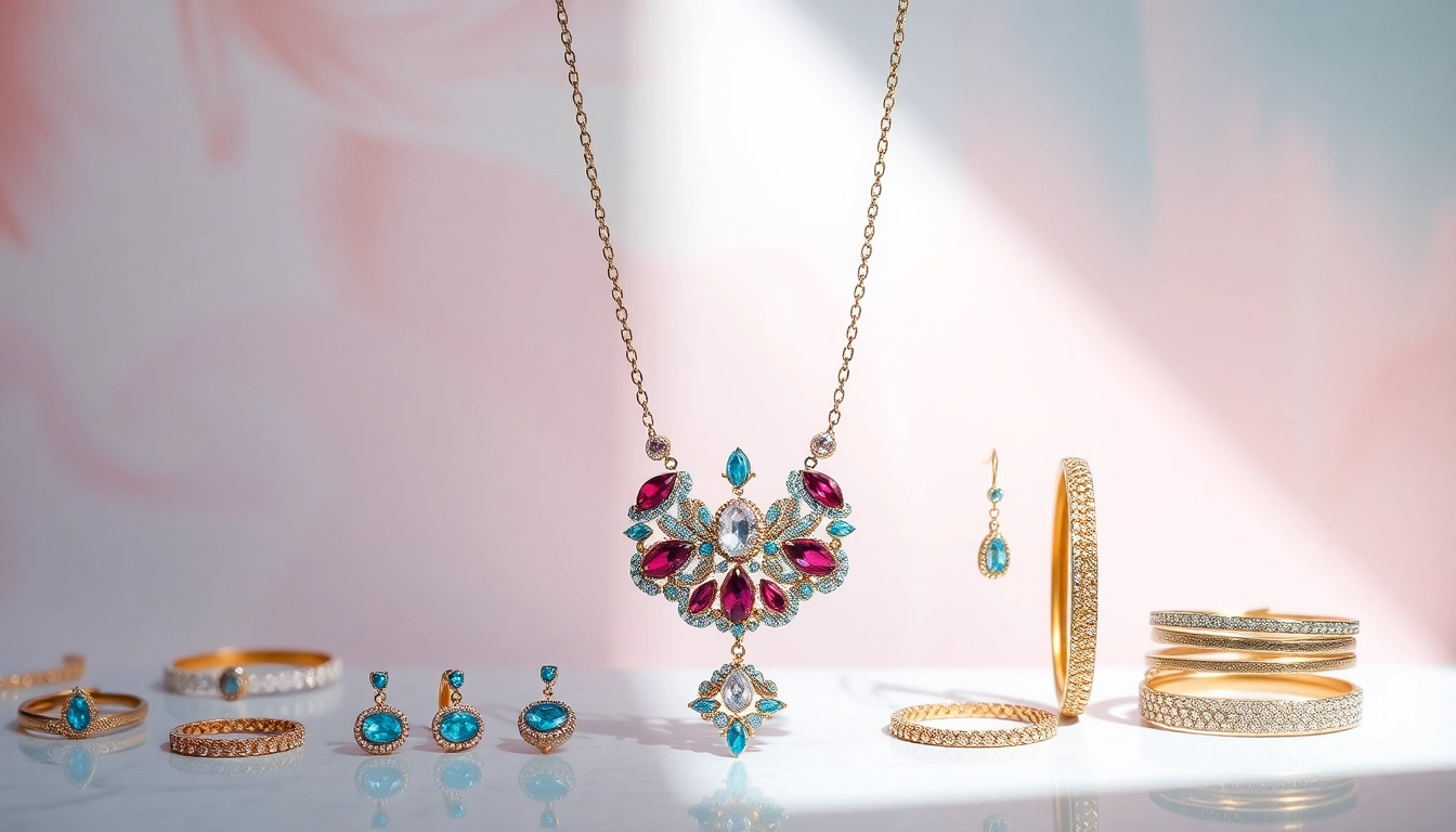 Showcase unique jewelry at https://valenciakey.es with vibrant gemstones and elegant designs.