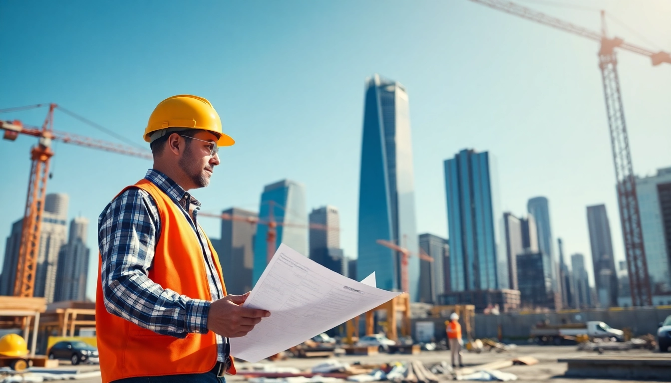 Manhattan General Contractor at work on a vibrant NYC construction site, showcasing professionalism.