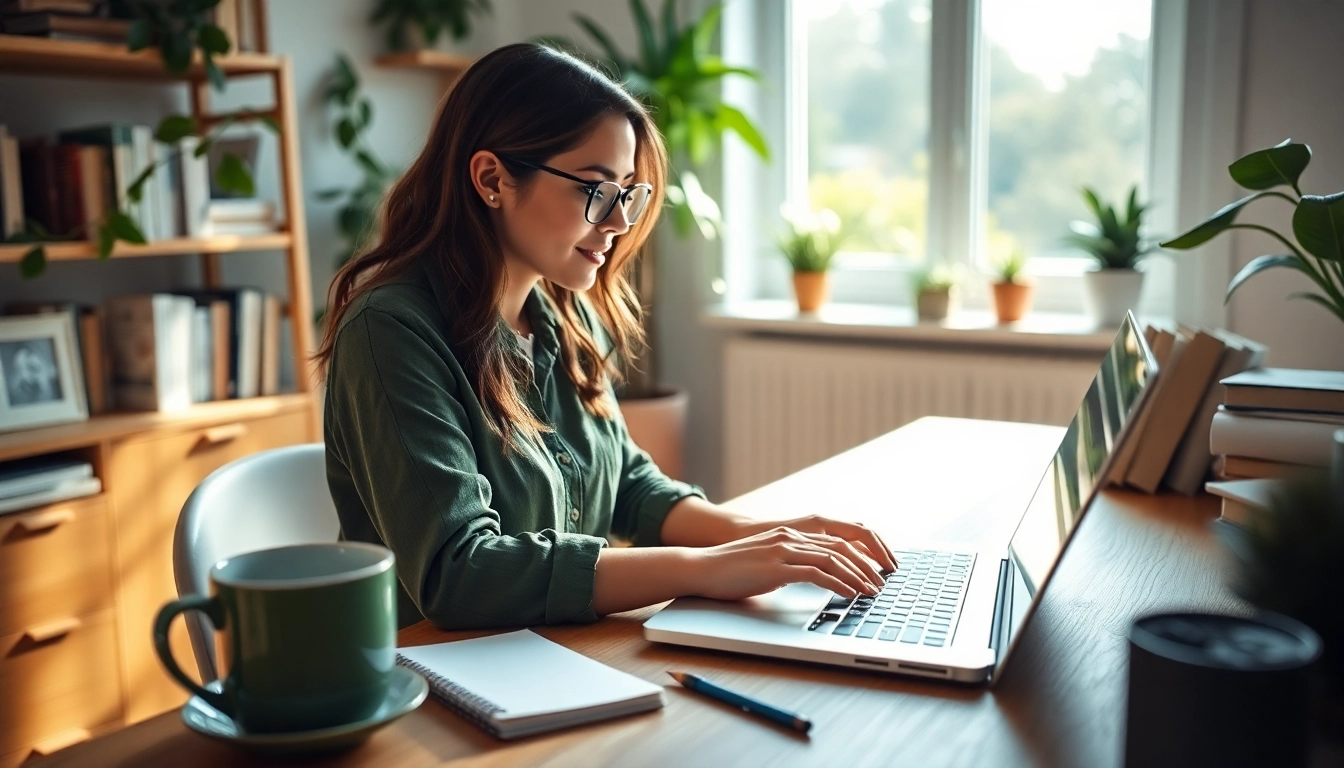 Découvrez les idées innovantes sur anneduboc.fr grâce à un bureau inspirant et accueillant.