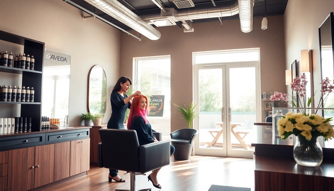 Experience vibrant hair transformations at Omnia Salon, a premier San Diego hair salon.