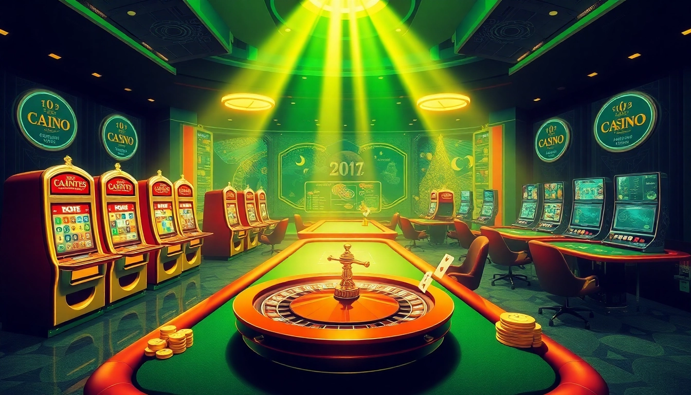 Thrilling gameplay experience at casinos en ligne with virtual slot machines and poker tables.