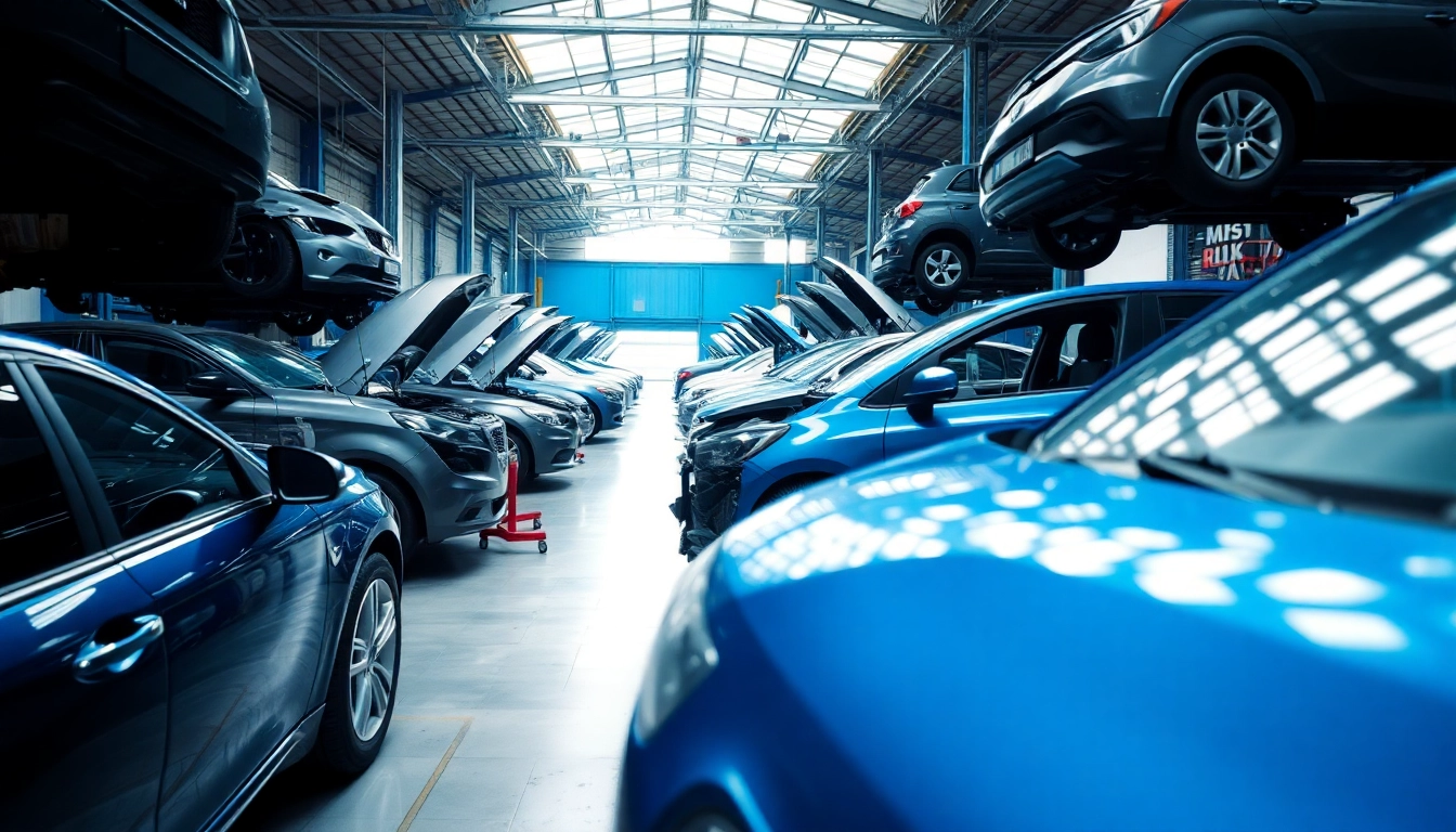 Autosloopexpert biedt een professionele afhandeling van voertuigen in een moderne recyclingomgeving.