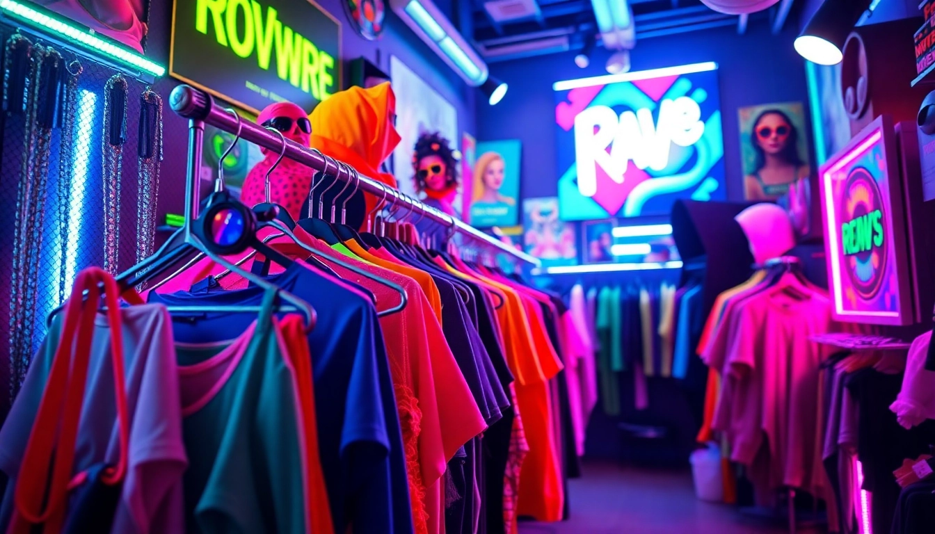 Shop at the rave store miami for vibrant rave outfits and eclectic festival accessories.