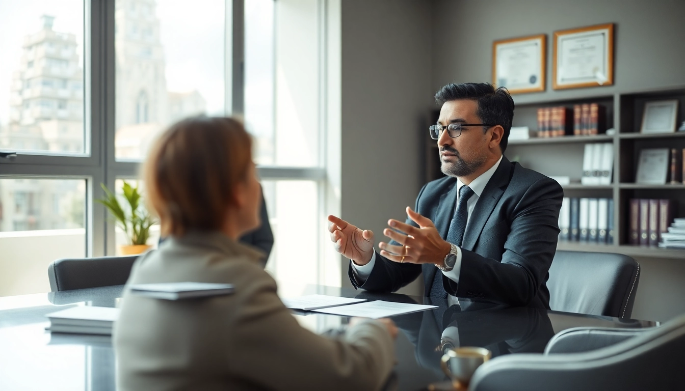 Engaged discussion about employment law at https://www.lalitlaw.com with a professional lawyer.