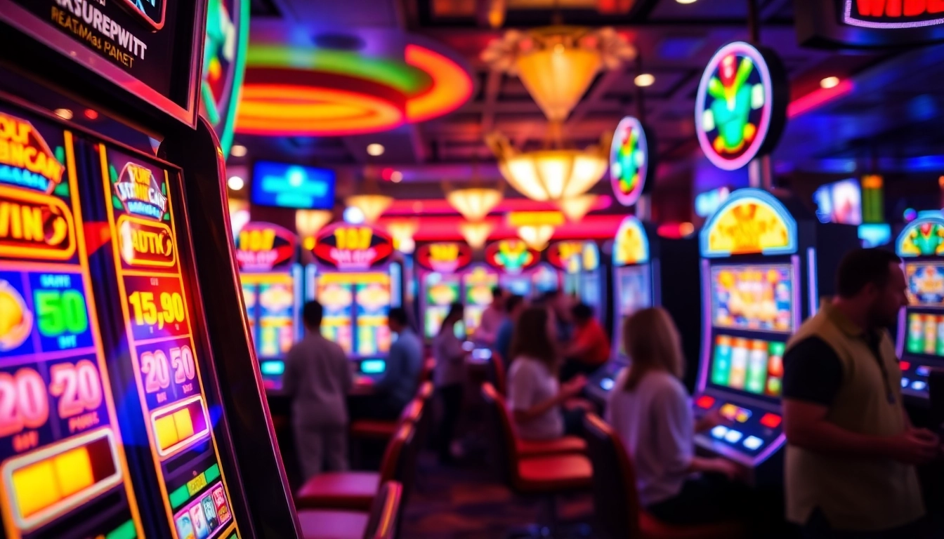 Menghadirkan slot gacor dengan mesin slot bercahaya dalam suasana permainan yang energik dan menggembirakan.