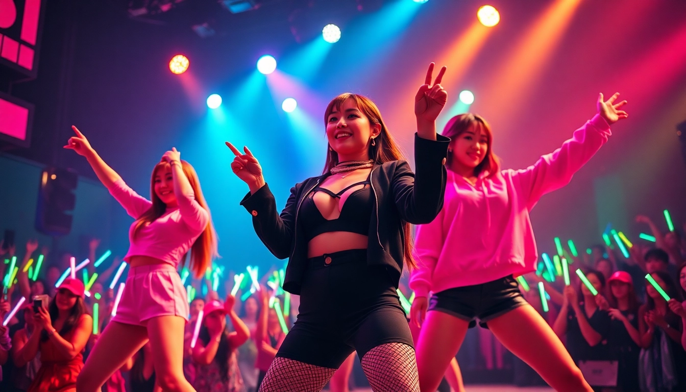 Capture of BLACKPINK news showcased through their electrifying live performance, highlighting JENNIE and LISA.