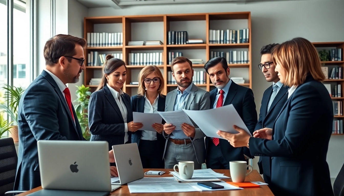 Tax Consultants in Kenya advising clients with professionalism in a bright office.
