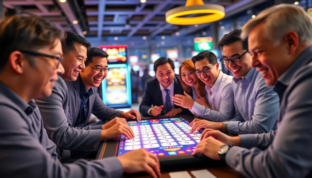 Aktivitas seru bermain togel online dengan para penjudi di meja digital.