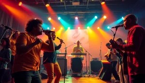 wadupnaija showcases vibrant music performances with artists engaging the audience excitingly.