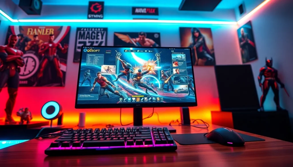 Jelajahi daftar ggsoft game dengan pengaturan gaming canggih dan aksesoris berkualitas tinggi.