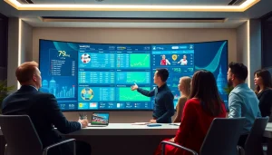 79king online betting platform: professional team analyzing live odds on sleek dashboards