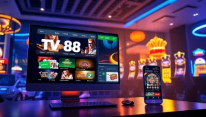 Users enjoying the TV88 online gaming platform with secure USDT options.