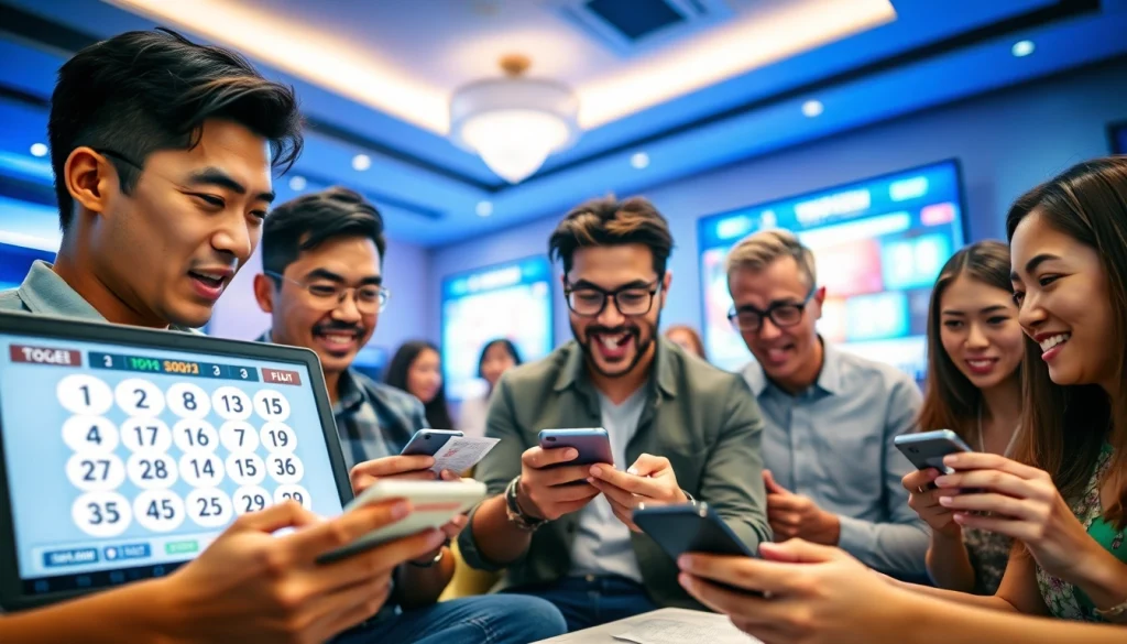 Permainan togel online yang menarik dengan pemain terlibat secara aktif dan lingkungan yang menyenangkan.