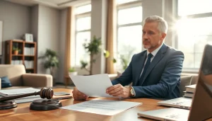 Consultation with a real estate attorney at https://www.atlantarealestateattorney.com showcasing professionalism and expertise.