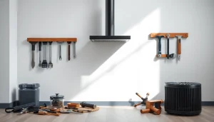 Repuestos calderas Madrid: exhibición de piezas de calderas reacondicionadas en un ambiente profesional.