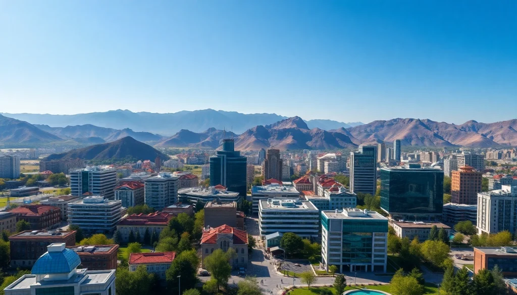 Discover the beauty of Almaty, Kazakhstan with the stunning cityscape featured on https://albmaftoh.com.