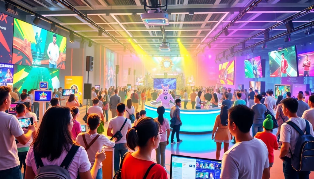 KJC online entertainment platform showcasing interactive games and live events.