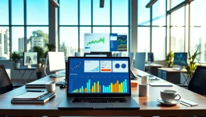 Analyze https://rr88c.mobi/ for digital marketing insights in a modern office.