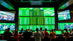 Bettors engaging with the best sportsbooks in Brazil, highlighting a dynamic betting environment.