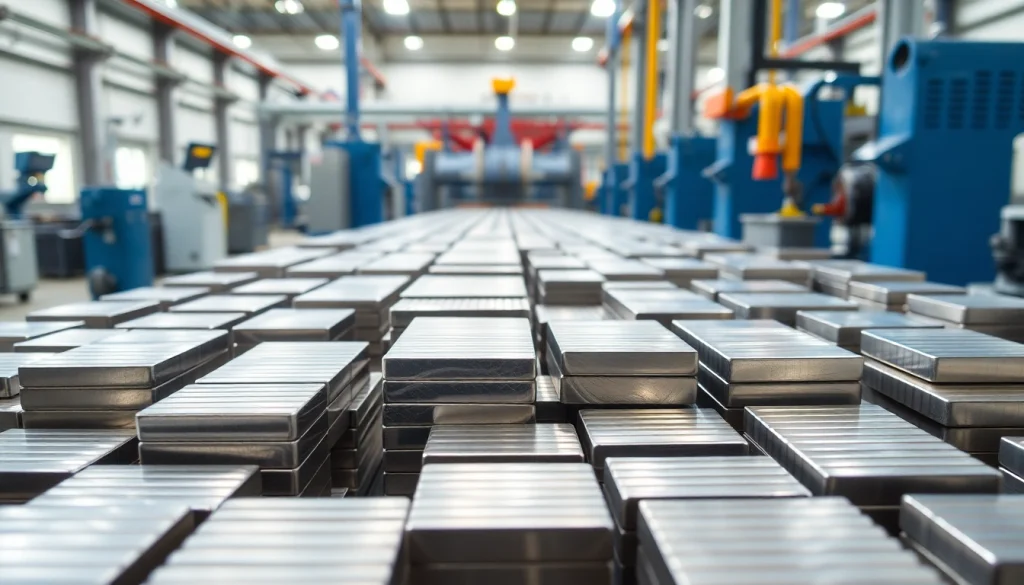 Showcasing Alnico magnets manufacturer in china products in a high-tech industrial setting.