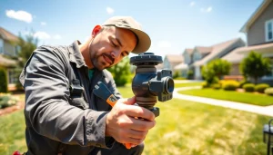 Learn backflow testing wake forest nc with a plumber inspecting a backflow prevention device.