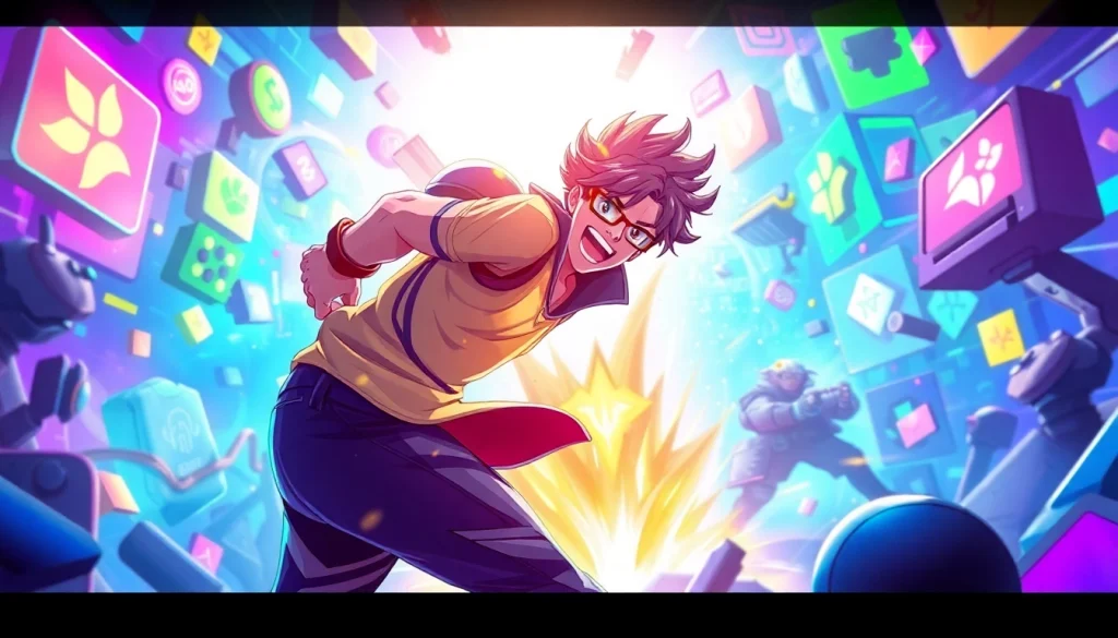 Memperlihatkan karakter bermain hakim4d alternatif game dalam suasana permainan yang dinamis.