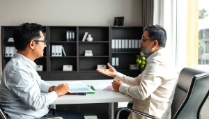 신용카드 현금화 방법을 설명하는 전문가의 모습입니다.