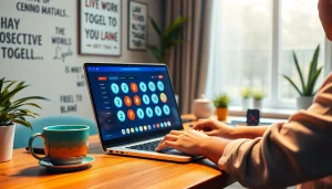 Menikmati pengalaman togel online dengan antusias di ruang kerja yang nyaman.